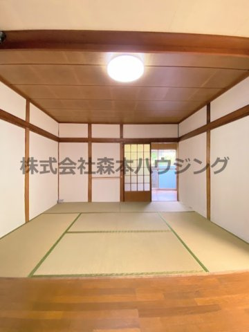 【和室】 | 　四條畷市南野2丁目7テラスハウス | 和室があると、家にあたたかい雰囲気が生まれます
1階
