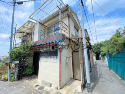 【外観】 | 　四條畷市南野2丁目7テラスハウス | 外はこのようになっています