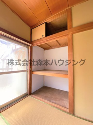 【収納】 | 　四條畷市南野2丁目7テラスハウス | 大きなものも収納できそうです