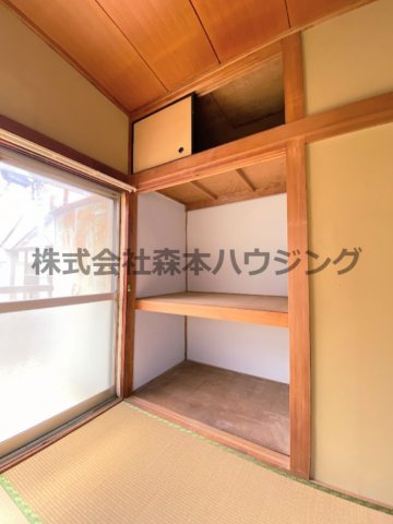 【収納】 | 　四條畷市南野2丁目7テラスハウス | 大きなものも収納できそうです
