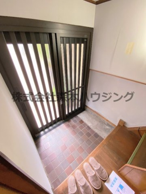 【玄関】 | 　四條畷市南野2丁目7テラスハウス | 毎日通る玄関はこちらです