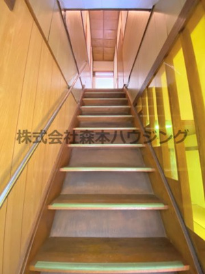 【内装】 | 　四條畷市南野2丁目7テラスハウス | 室内階段部分です