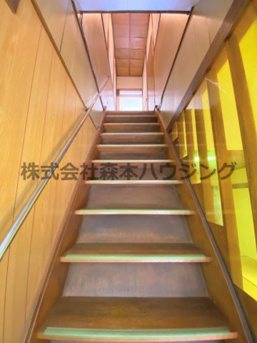 【内装】 | 　四條畷市南野2丁目7テラスハウス | 室内階段部分です