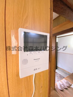 【セキュリティ】 | 　四條畷市南野2丁目7テラスハウス | TVモニターフォンで安心です