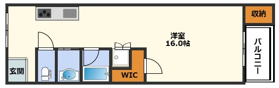 シャトーモンシェリーの間取り