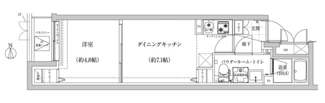 【間取り】 | パティーナ中野