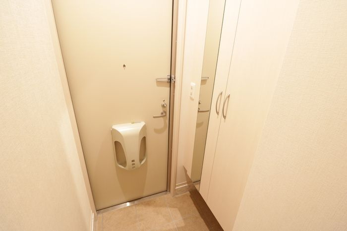 リアン　B棟の玄関
