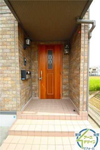 アルスクレストⅡの玄関