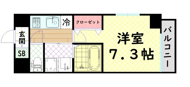 【間取り】 | スプランディッド大阪WEST