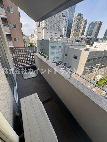 アスタ・ラ・ビスタ新梅田のバルコニー|陽当たり良好なバルコニーです