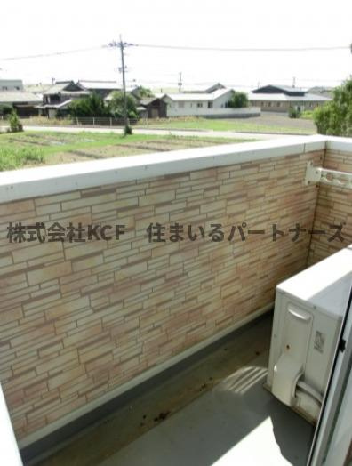 リヴェールのバルコニー|バルコニー付きです