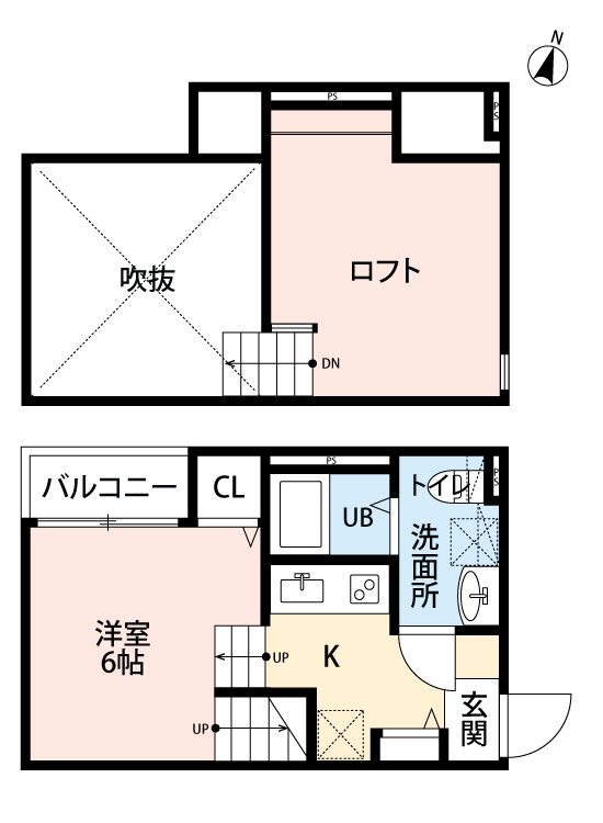 リヴァブル吉塚　の間取り|使いやすい間取りです。
