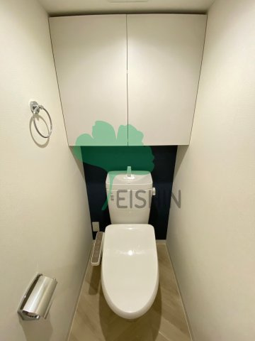 蓮葉マンションのトイレ|清潔感のあるトイレです。