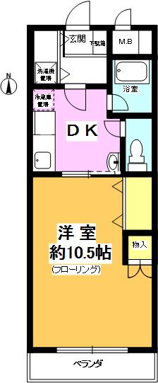 リンズマンション御影の間取り