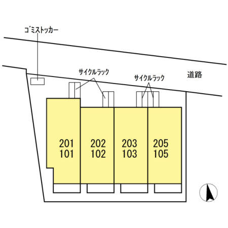 【区画図】 | グレイス上北沢