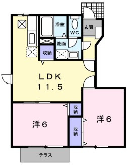 ヒルズy&yの間取り
