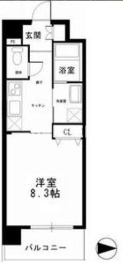 エルベコート豊中服部の間取り