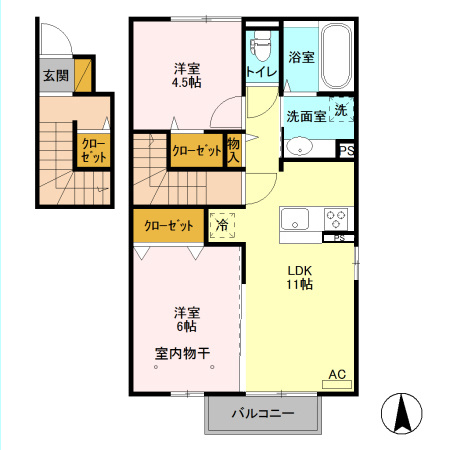 ショコラの間取り