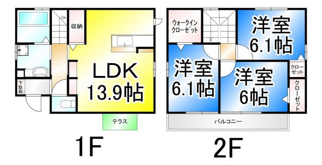 モンシェリ桜の間取り