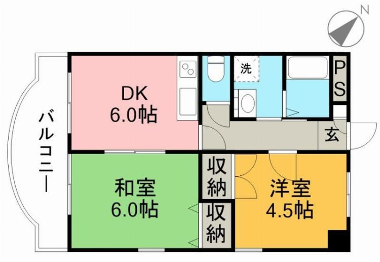 カームリヴの間取り