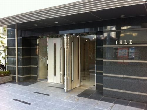 墨田区両国１丁目の賃貸マンションのエントランス