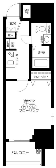 墨田区両国１丁目の賃貸マンションの間取り