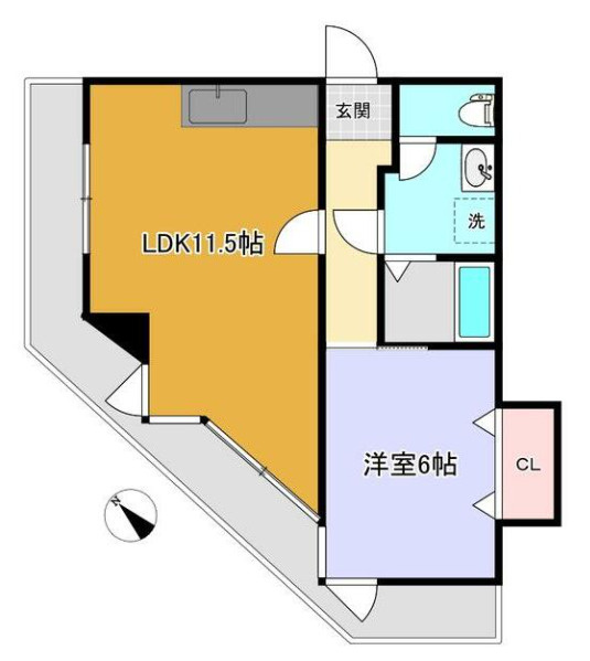 エーデルハイムの間取り