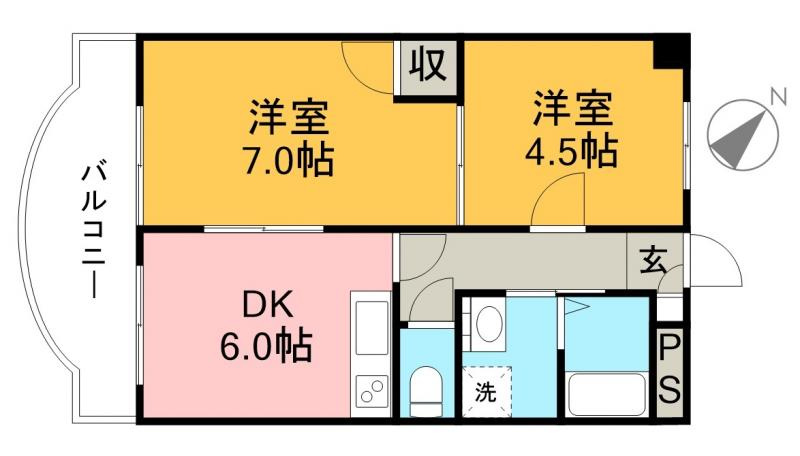 カームリヴの間取り