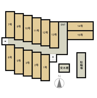 【区画図】 | 東白マンション