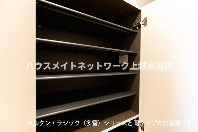 ジェイド　テラスの設備|シューズボックス（参考室内写真ルタン・ラシック（多雪）と同タイプ）