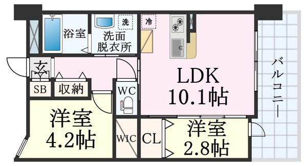 GENOVIA神戸新開地駅前