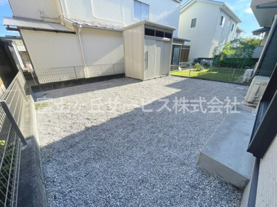 【庭】 | 袋井市泉町1丁目 中古戸建て | お庭も活用できます