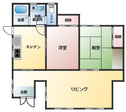 【間取り】 | 東区御領1丁目