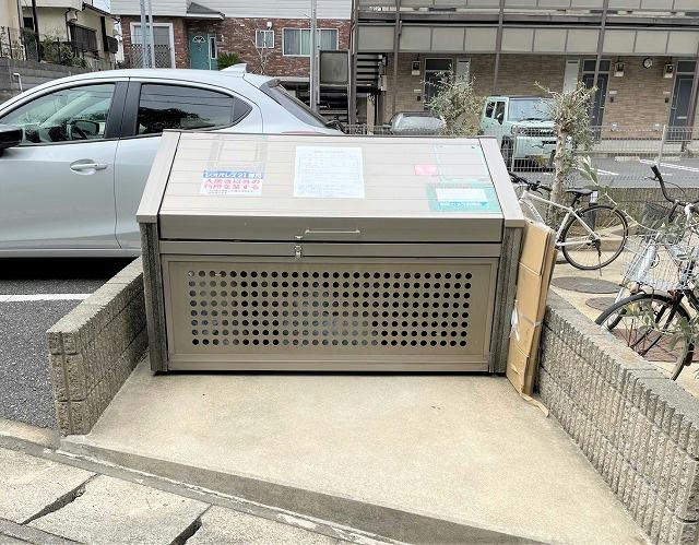 レオパレスヒルのその他共用部分|専用ゴミ置き場
