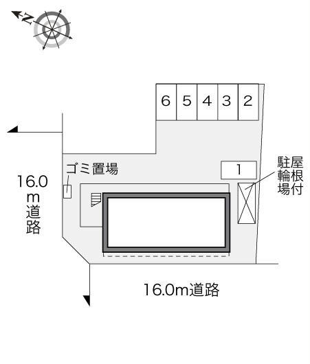 レオパレスフォンティーヌの地図