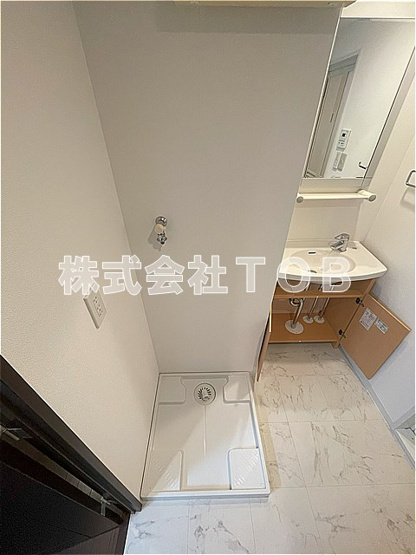 【その他】 | プライムアーバン南烏山 | 洗濯機置き場※クリーニング中の写真※