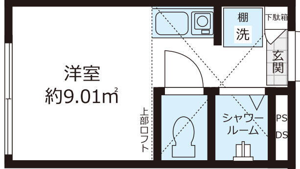 Le Confo 荻窪の間取り