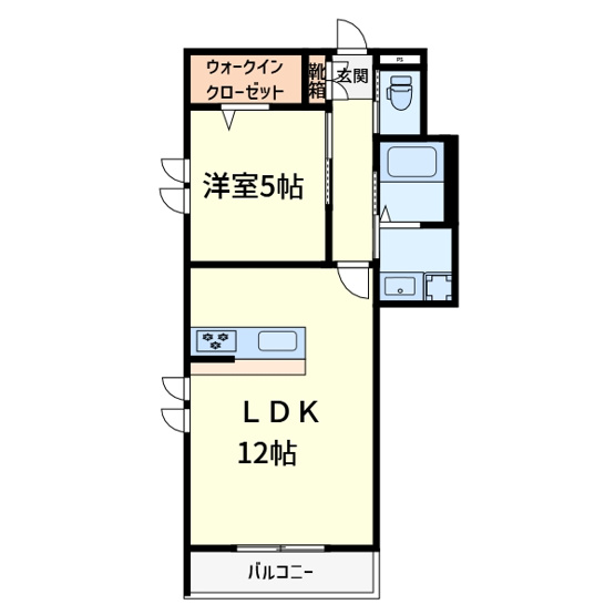 【間取り】 | ヘーベルメゾン京口町
