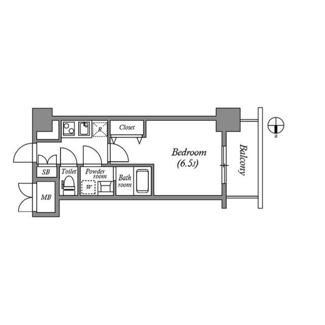 ワールドアイ難波City Gateの間取り