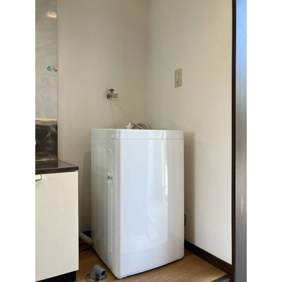 【内装】 | 洗濯機置き場／モデルルーム写真