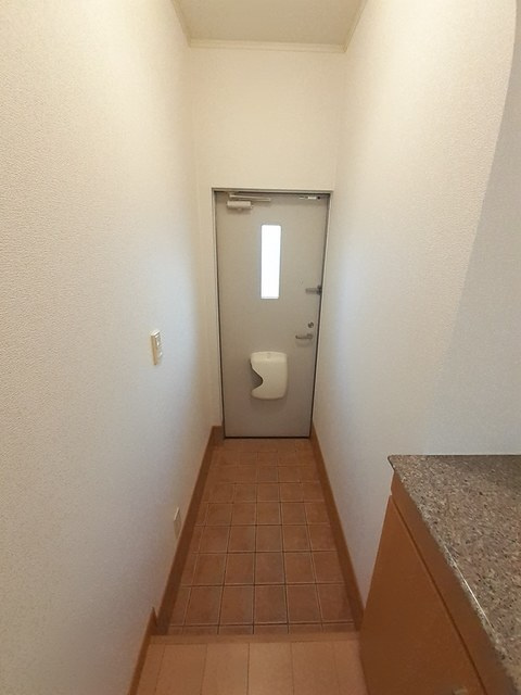 プラシードの玄関