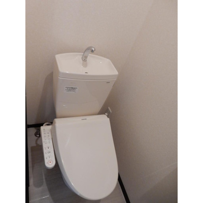 【トイレ】 | メゾンテヅカ　Ｄ | 温水洗浄便座付きトイレ新規交換済