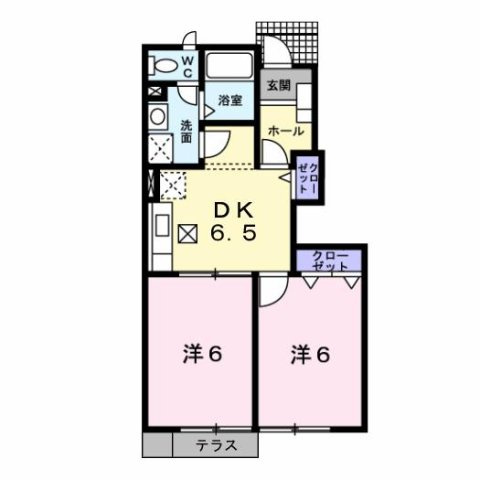 クリサンセマムの間取り
