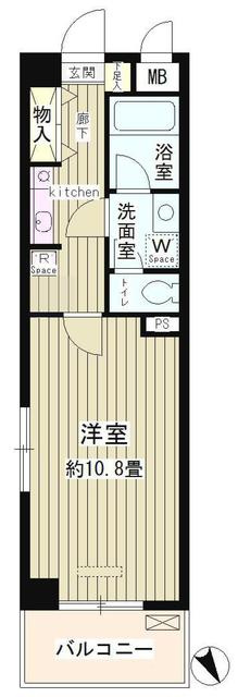 ルミエール祐天寺の間取り