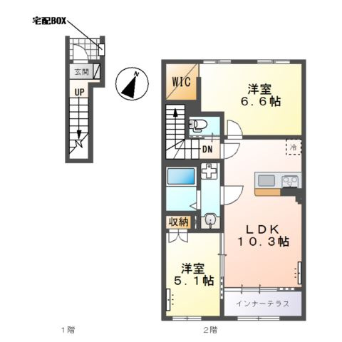 入間市狭山台　アパートＡ棟新築工事