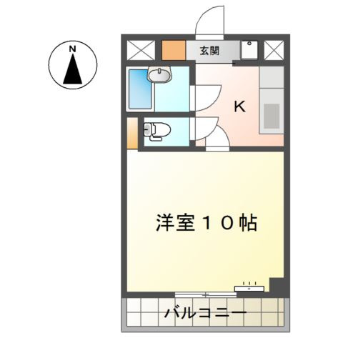 ブライトプレイスあゆちの間取り