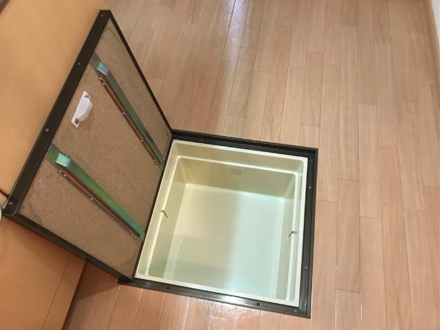 K．コオリナの収納|床下収納