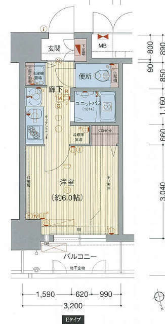 プレサンスＮＡＧＯＹＡ桜通ビッグビートの間取り