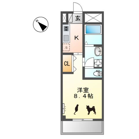 モンノールの間取り