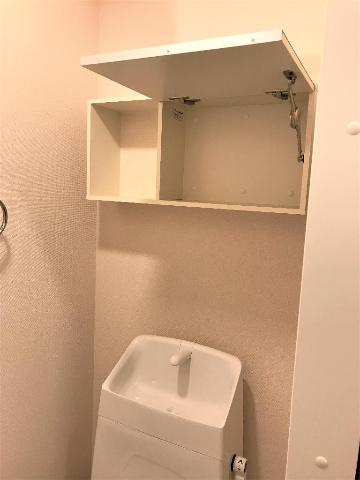 カノープスのトイレ|トイレ上部収納